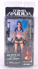 Modellino Neca Tomb Raider Lara Croft Player Select Stage 1 Union Jack 2006