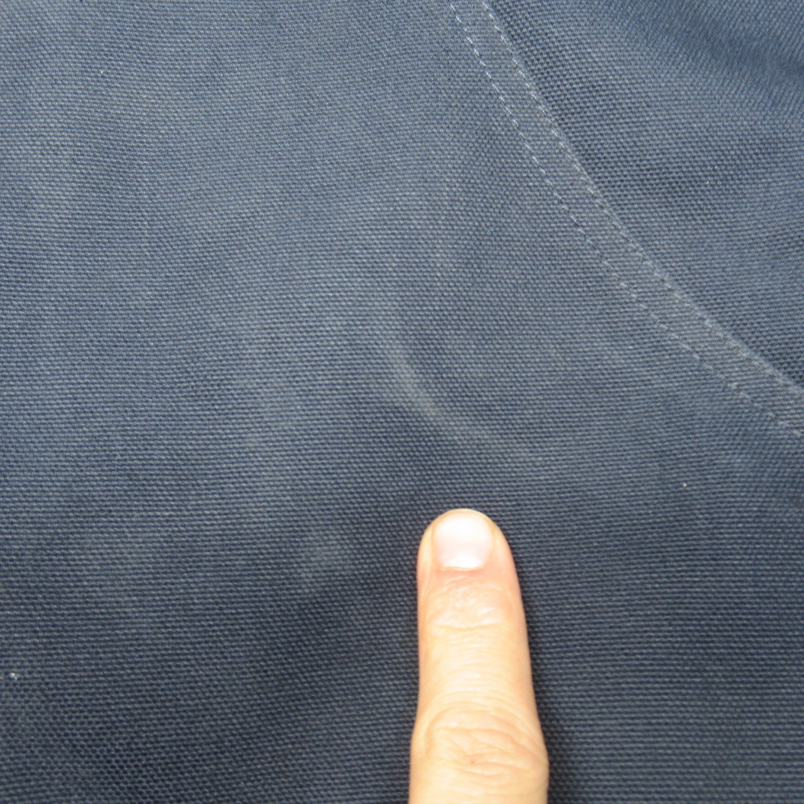 Carhartt Jacket Mens Large Blue Loose Fit Duck Active Quilt Canvas Hooded 0J0140 thumbnail 8