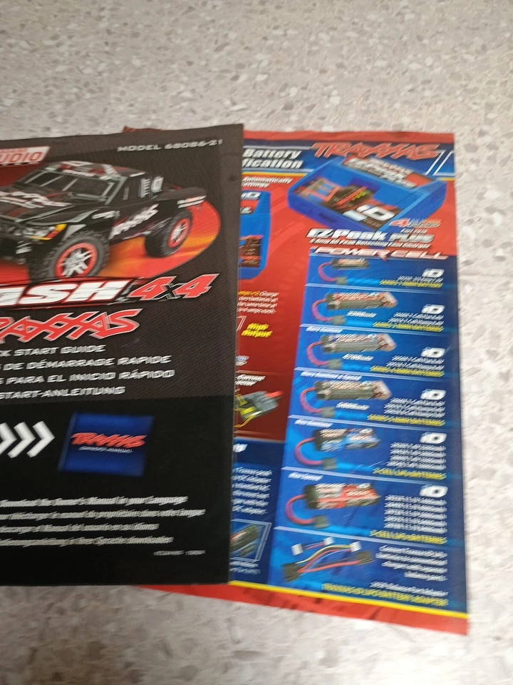 TRAXXAS SLASH 4x4 MIKE JENKINS MODEL 68086-21 QUICK START GUIDE - Image 4 of 4