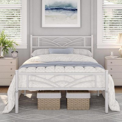 Twin Size Bed Frames Under Bed Storage Squeak Resistant 78''L x 41.5''W x 35''H