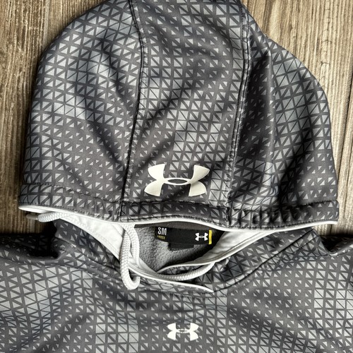 IOWA STATE Sweatshirt CYCLONES Under Armour Performance Hooded Hoodie Mens Small - 第 4/10 張圖片