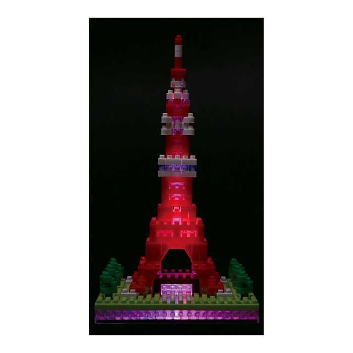 Brand New Kawada NBH-090 Nanoblock Tokyo Tower Building Kit