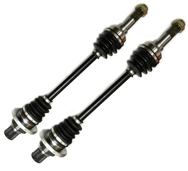 2 New Rear ATV CV Axles Fit Yamaha Rhino 450 660 with Warranty Free