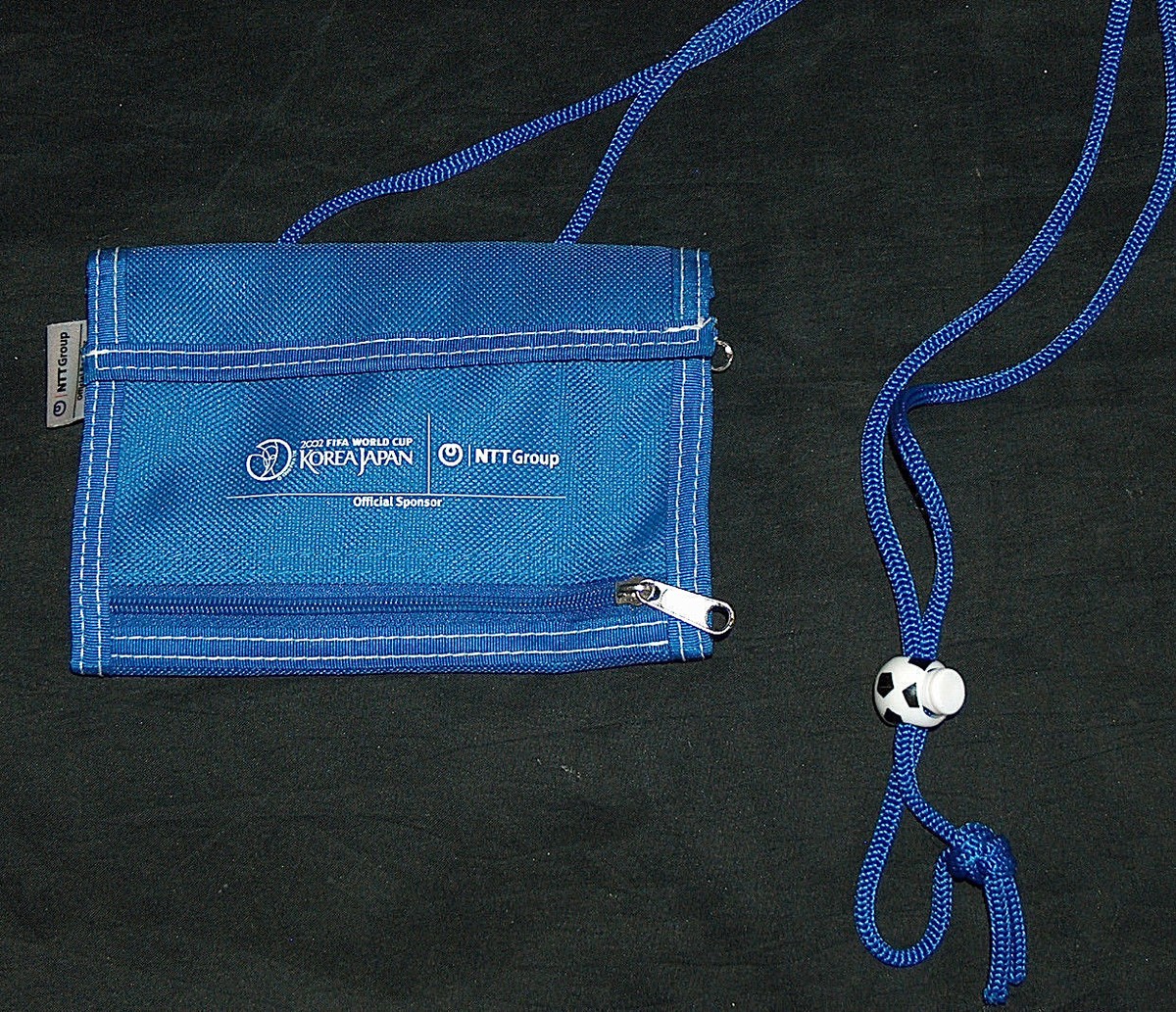 2002 FIFA World Cup JAPAN Folding Hanging w/ Rope ID Ticket