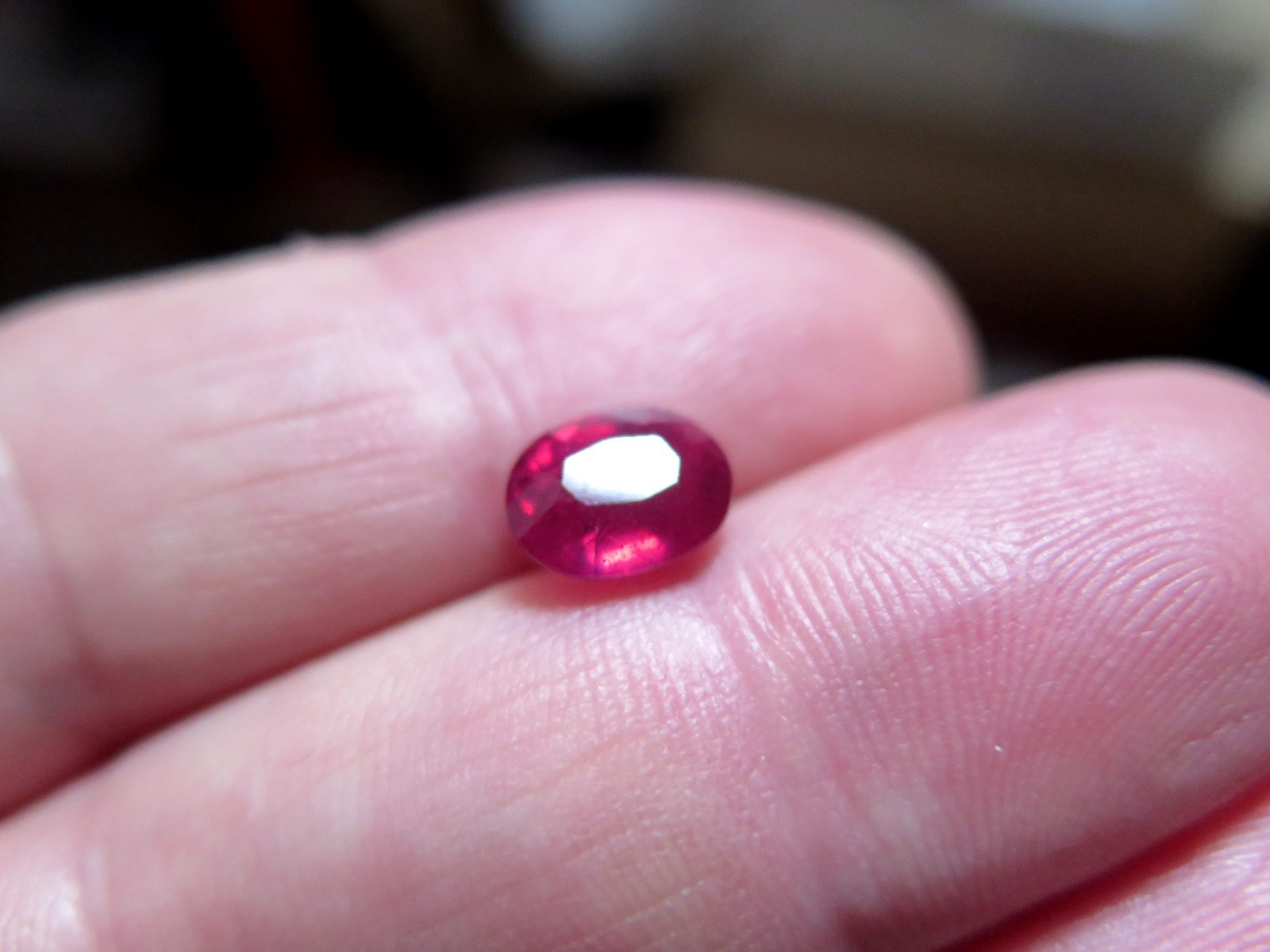 Rubis rouge de Madagascar de 3.12 carats idéal pour bague de fiançailles