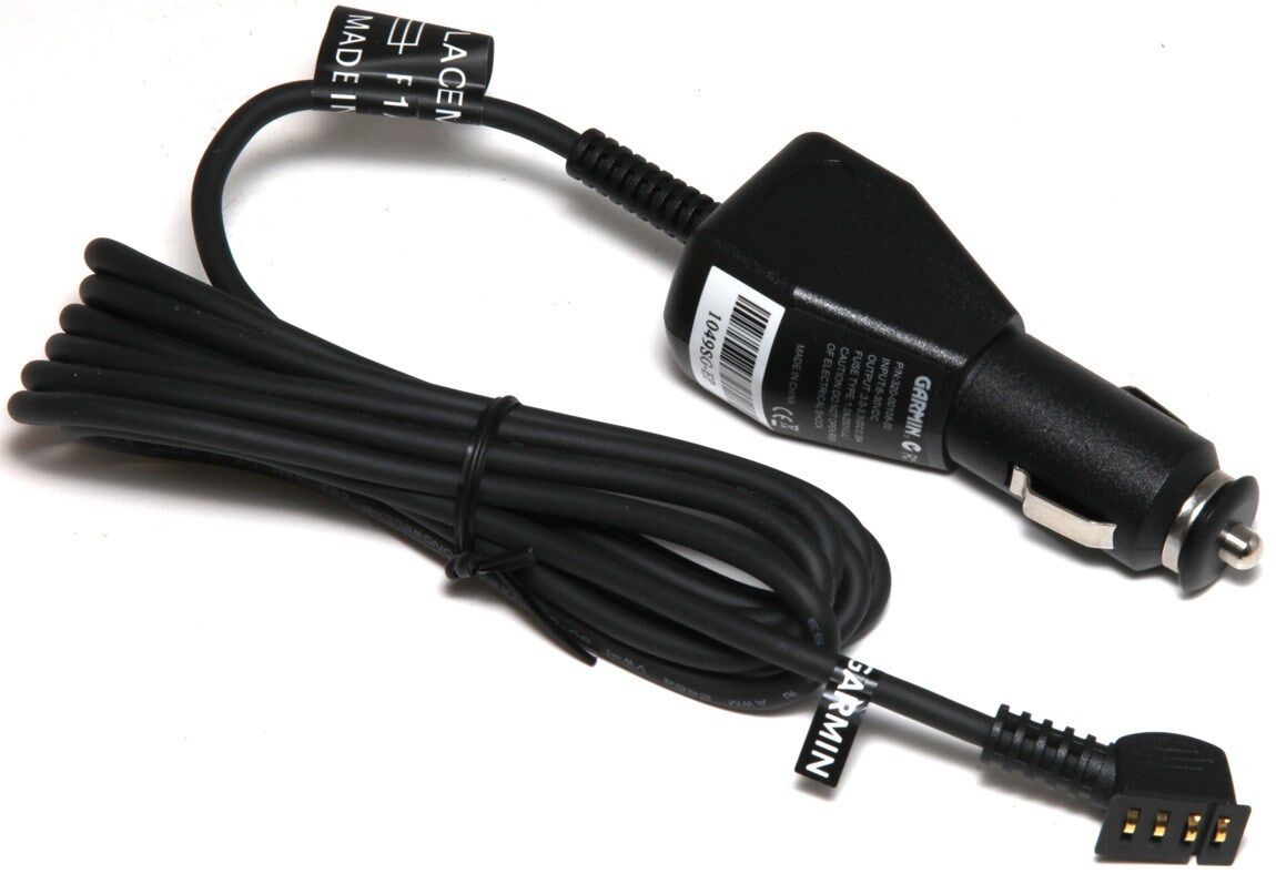 Når som helst krone Kommentér Garmin eTrex Vista H, Legend GPS OEM Car Power Cable and Charger PN  320-00108-00 | eBay