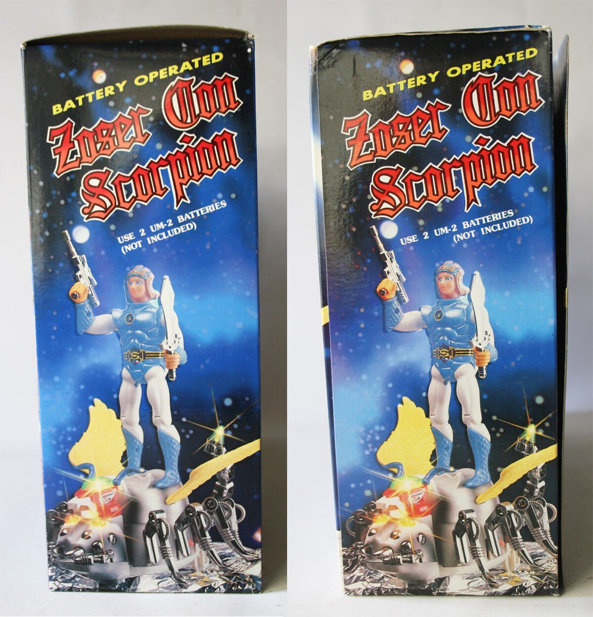 VINTAGE 1986 GUARDIAN RIDER SCORPIO SECTAURS BLACKSTAR MOTU SON AI