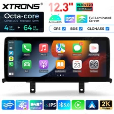 12.3'' Android 14 Autoradio Octa Core 8 4G LTE 1920*720 USB 4+64GB for BMW F21