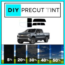 Diy Precut Window Tint Kit Fit 19-25 Chevy Silverado Any Shades All Rear Windows Diy Precut Window Tint Kit Fit 19-25 Chevy Silverado Any Shades All Rear Windows