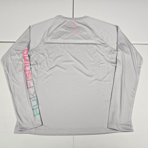 Huk Women's Pursuit Performance Crew Long Sleeve NWT Fishing 2025 - Picture 3 of 7