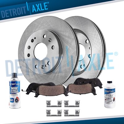 Front Brake Rotors Ceramic Pads for GMC Chevy Silverado Sierra 1500 Tahoe Yukon