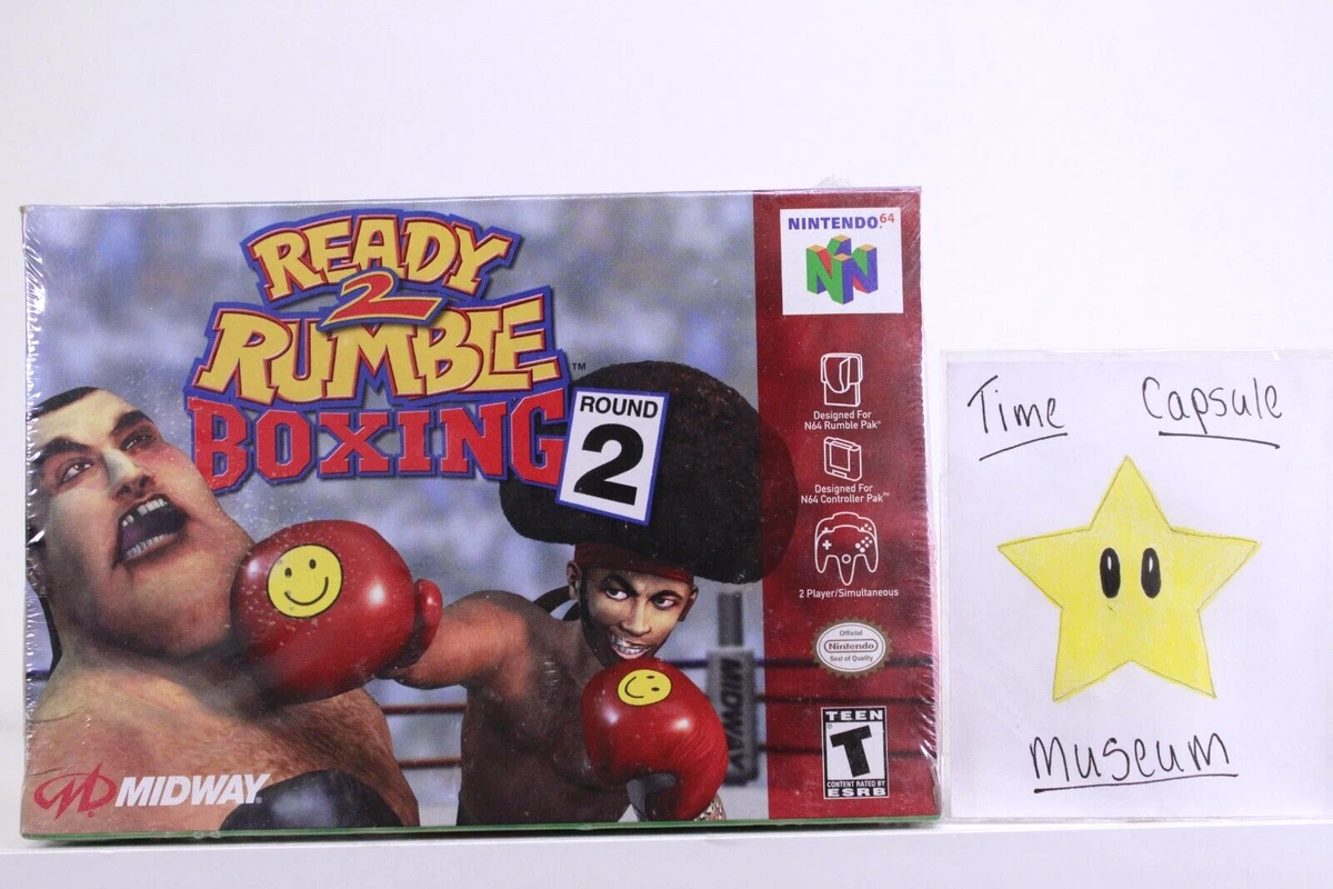 Ready 2 Rumble Boxing Round 2 II New Nintendo 64 N64 Factory