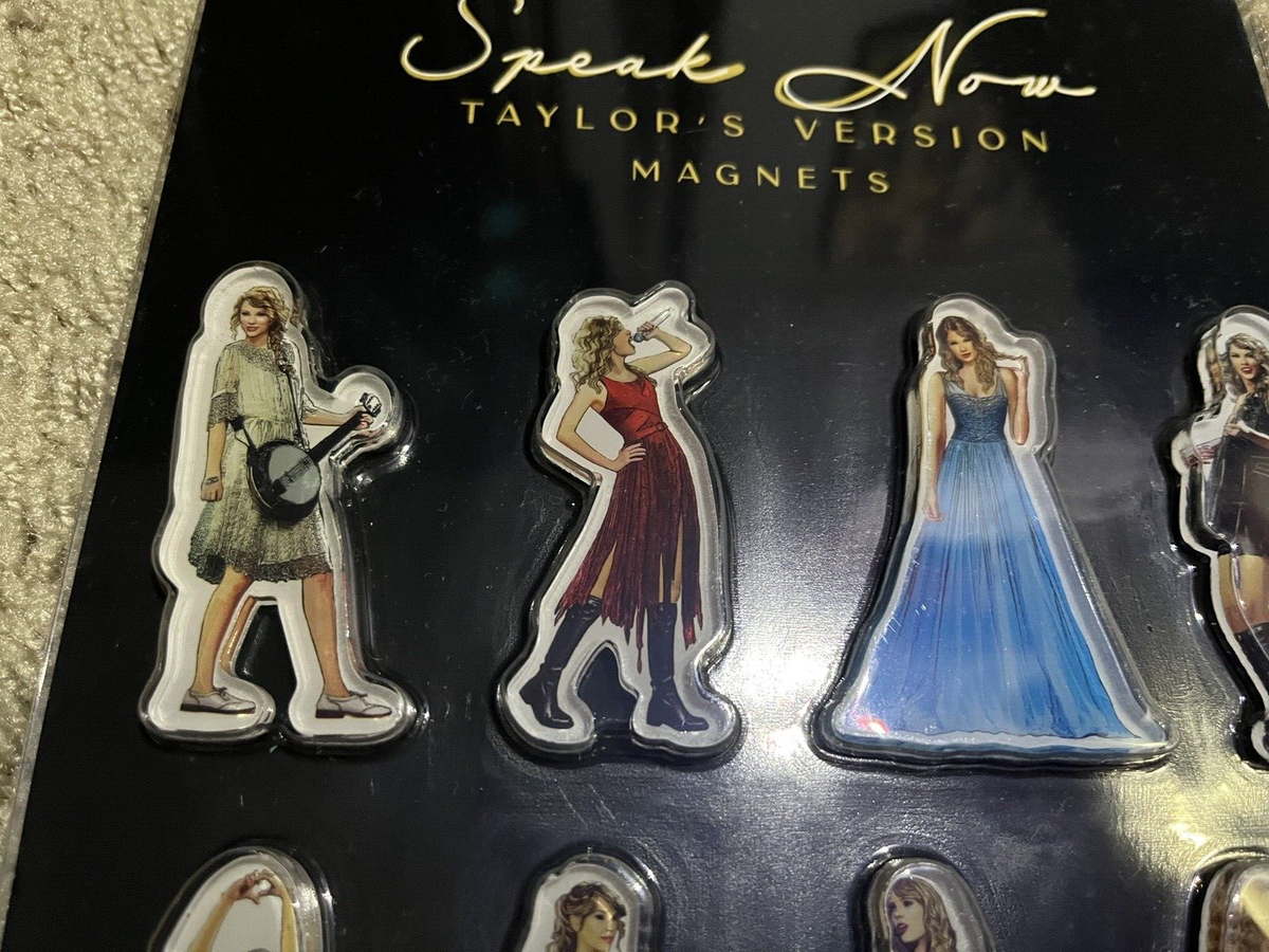 Taylor Swift Speak Now (Taylor's Version) Tour Era Magnet Set New