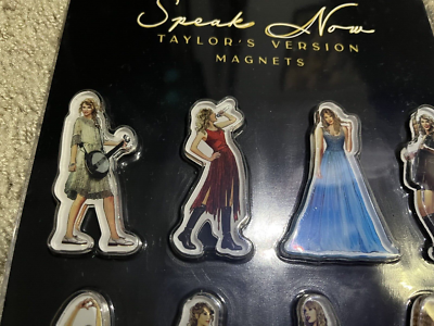 Taylor Swift Speak Now (Taylor's Version) Tour Era Magnet Set New
