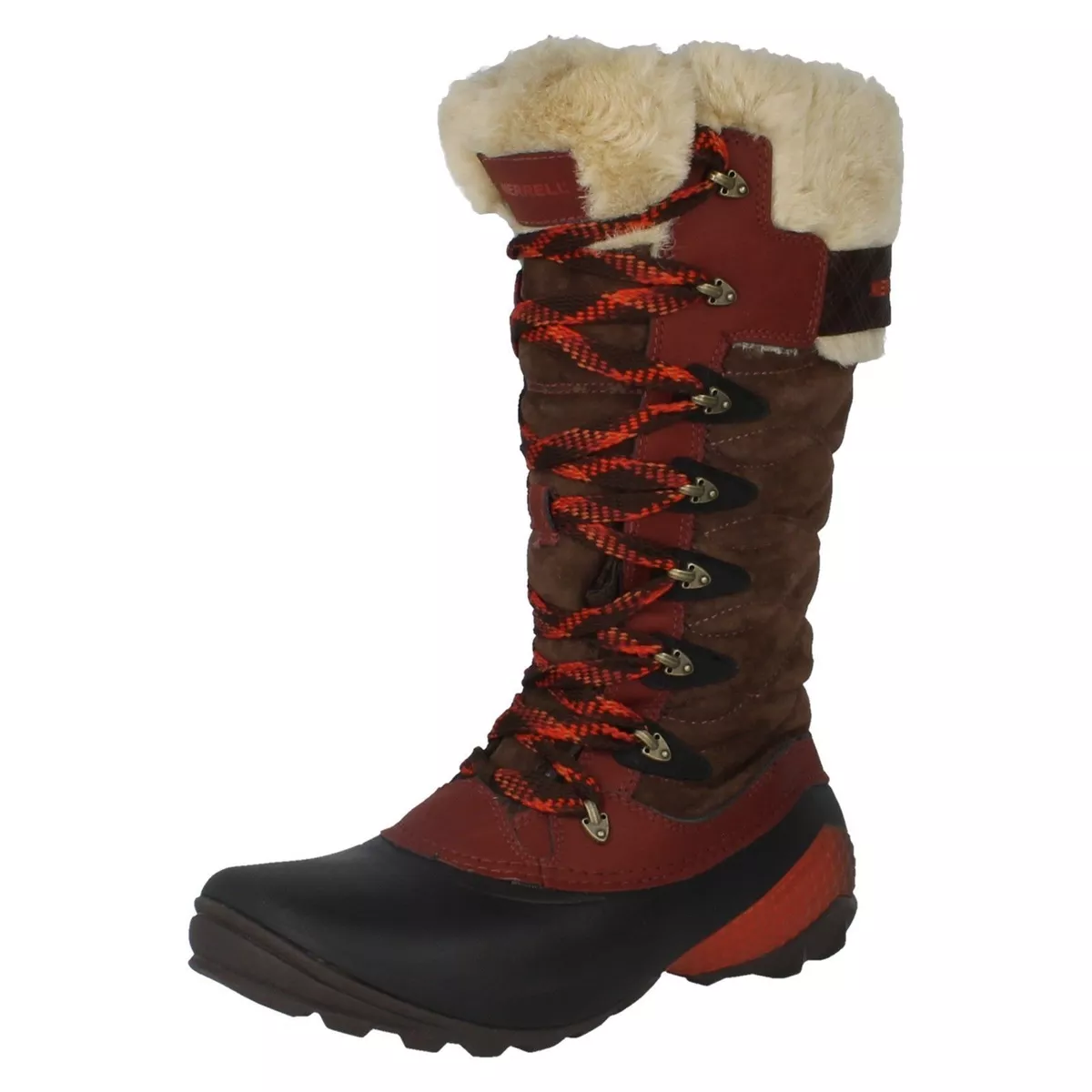 Merrell Winterbelle Ladies Mahogany or Black Walking Boots
