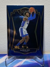 2020-21 Panini SELECT Basketball SADDIQ BEY #175 PREMIER BLUE ROOKIE