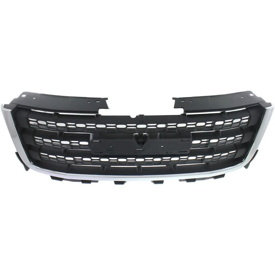 New Front Grille Assembly For 2011-14 GMC Sierra 3500 HD Chrome Shell Plastic Foto 4 de 4