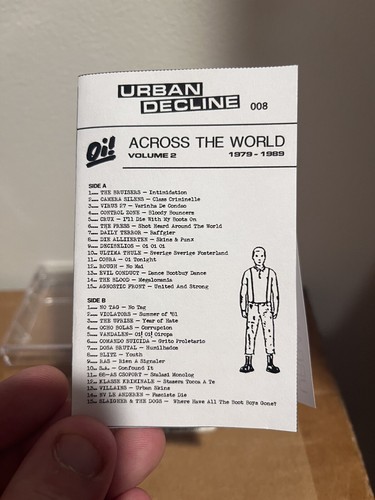 Oi! Across The World Vol.2 1978-1989 KBD Oi! Punk Skinhead - Picture 2 of 2