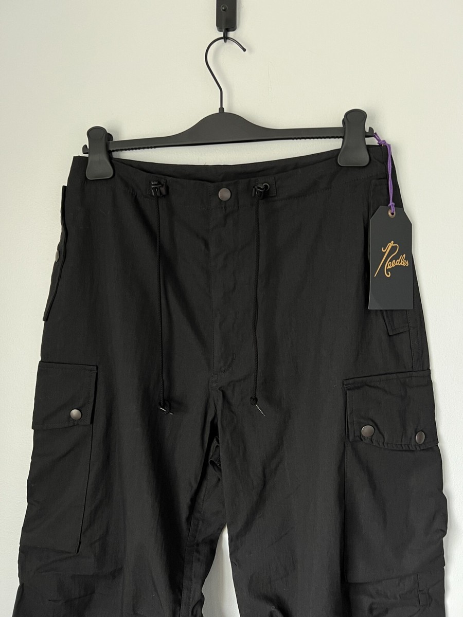 Needles Oxford Cloth Cargo Field Pants - Size Large - Black