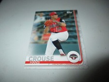 Hans Crouse 2019 Topps Pro Debut #155