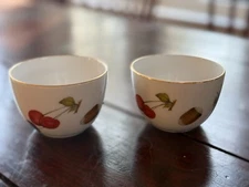 2 RARE Royal Worcester Wild Harvest Cups