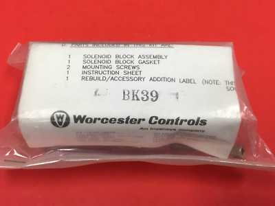 Worcester Controls - BK39 - Solenoid Block Assembly - NEW