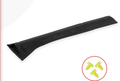 Joints D'étanchéité Pilier B Pour Opel Astra H (2004-2010) - ABS Noir, Référence 13123710/13123711