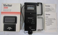 VIVITAR zoom 3500 Dedicated FLASH for Canon 35mm slr cameras DM/M-TTL  Manual