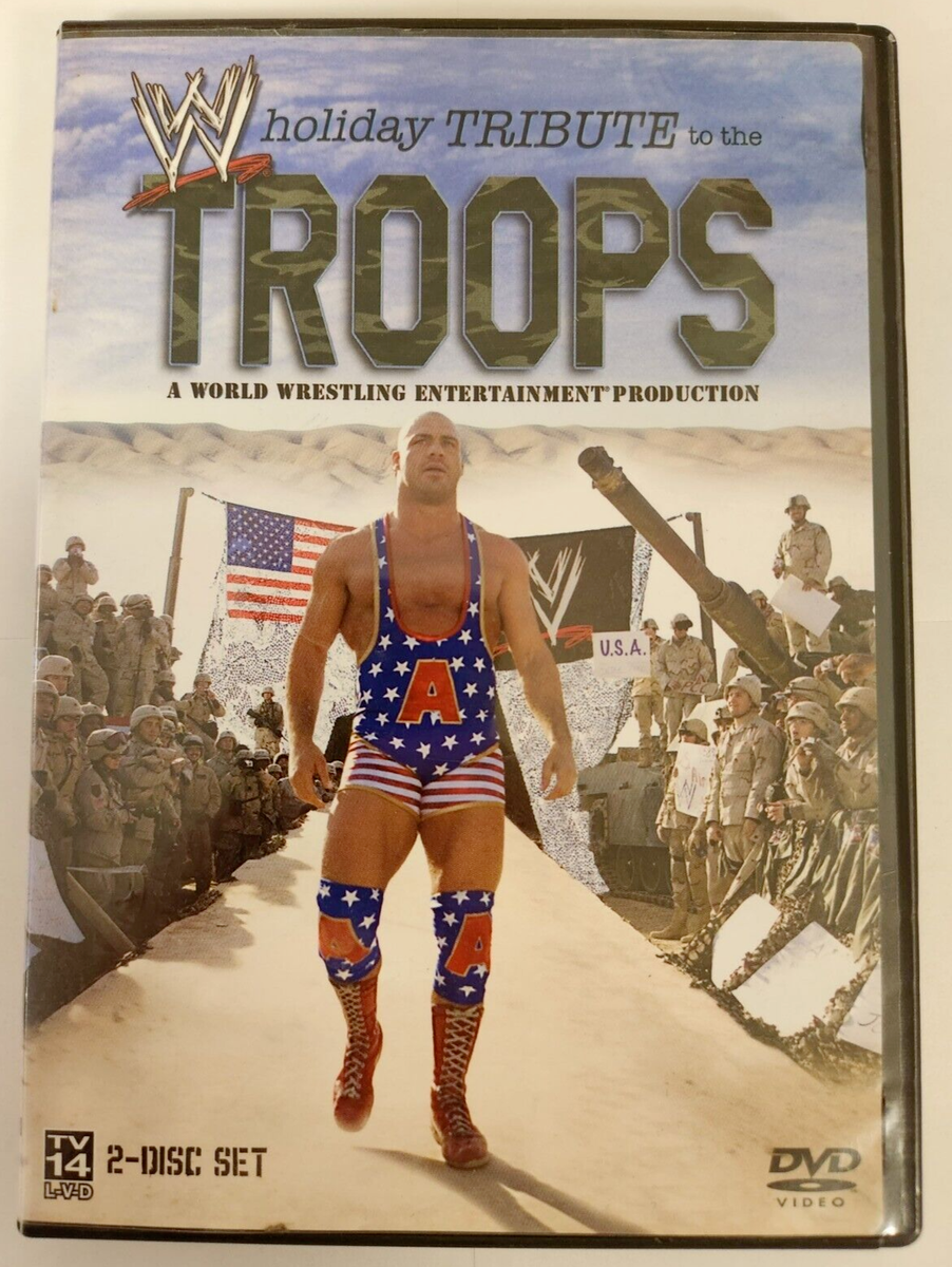 WWE Holiday Tribute To The Troops DVD (Complete, Wrestling, Sports