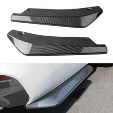2X For Kia Accessories Rear Bumper Lip Diffuser Splitter Canard Protector