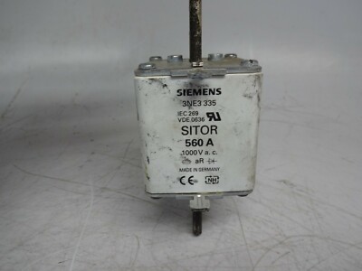 Siemens 3NE3335 3NE3 335 Fuse 1000V 560A IEC 269 VDE 0636