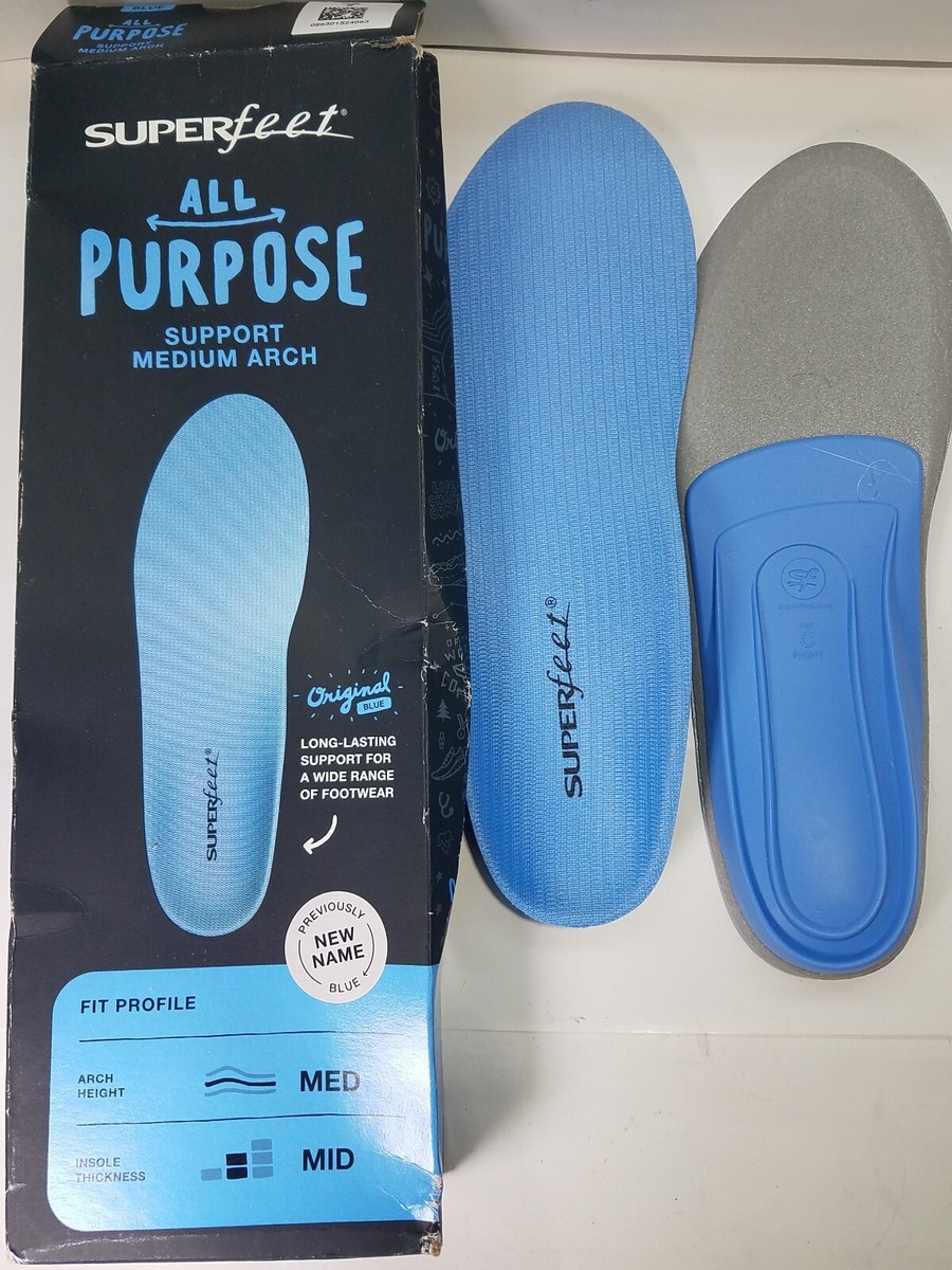 SUPERfeet Insoles, Various Styles, Arch Heights & Sizes READ
