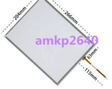 1 PCS for New 12.1" Inch 4-Wire 266X204mm Resistive Touch Screen Glass