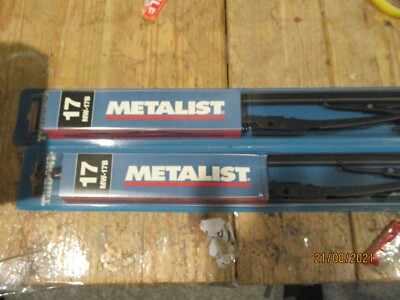 17 INCH---TRIDON METALIST-- METAL WIPER BLADE ----LOT OF -2---MW17B