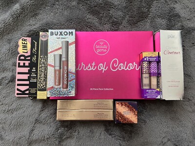 Makeup Bundle: Brands include Tarte, Stilla, PUR, Too Faced, Buxom, Beauty Gems
