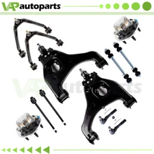 12Pcs Control Arm Ball Joint Wheel Bearning Hub Fits 1999-2006 GMC Sierra 1500