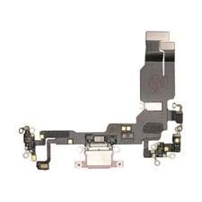 Flex Cable Charge Port Assembly for Apple iPhone 15 Pink Premium Repair Part