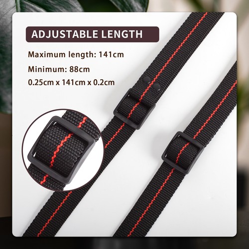 Shoulder Camera Strap With Lugs Adjustable For Pentacon Six TL P6 Kowa SIX MM - Picture 2 of 8