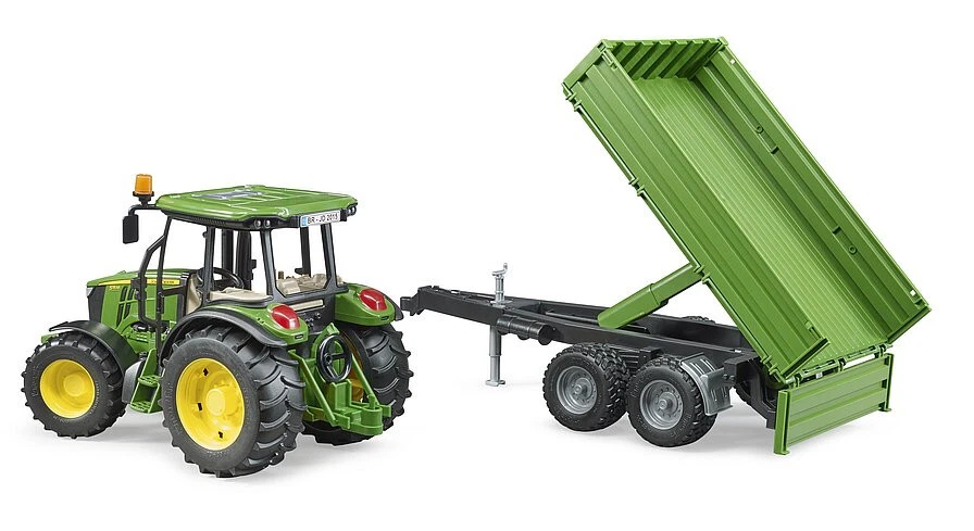 Bruder 02108 John Deere 5115M - Giocattolo - Scala 1:16 58,5 x 14,8 x 16 cm - Immagine 2 di 3