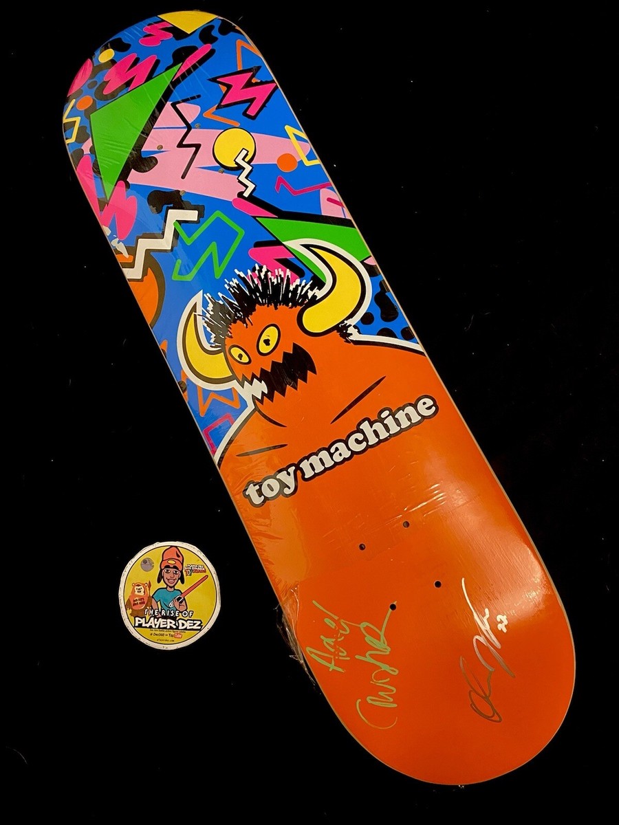 RARE SIGNED Dashawn Jordan & Axel Crusher Toy Machine Monster