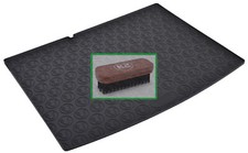 Z552469 Gummi-Kofferraumwanne + Bürste passend für Kia e-Niro Elektro 1 DE Gelän