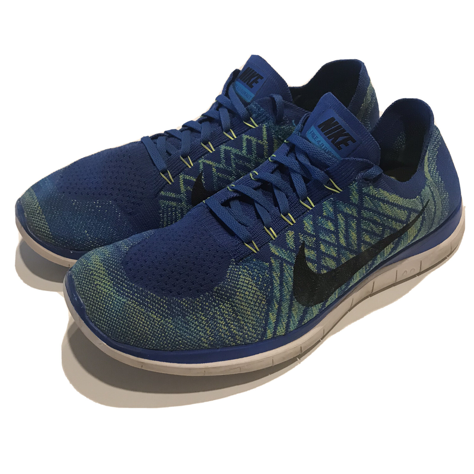 nike free 4.0 flyknit blue