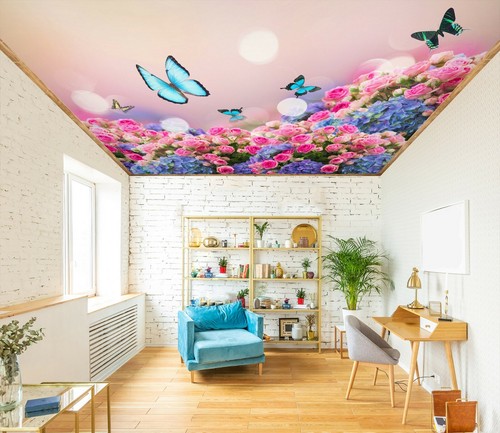 3D Willow Butterfly WC2637 Wall Murals