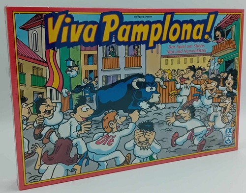 Viva Pamplona FX Schmid Spiel 1992 Brettspiel Spielzeug Game Wolgang Kramer NEU - Picture 4 of 8