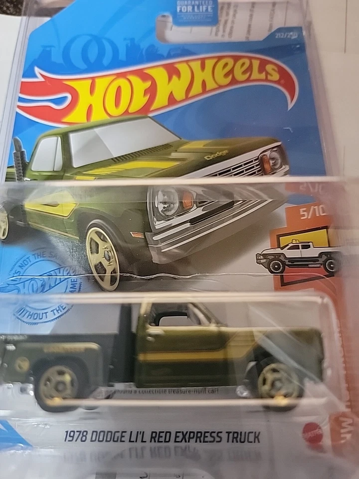 Camión Dodge Li'l Red Express 1978 Hot Wheels Treasure Hunt Foto 2 de 3