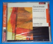 Genevieve Soly GRAPNER Partitas for harpsichord Vol.3 - Analekta CD SEALED