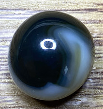 DAS/CHAMPION/WV/JABO DARK OUT OF ROUND BLACK WHITE COLORS SWIRLED MIB .59" M503