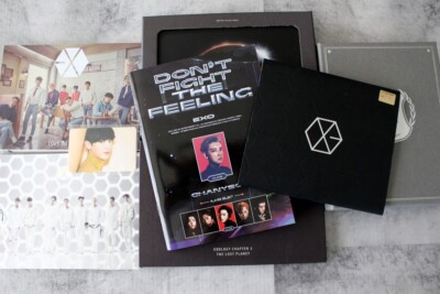 SET x7 EXO Japan Korea CD DVD Love me Coming over lose control LAY NO PHOTOCARD