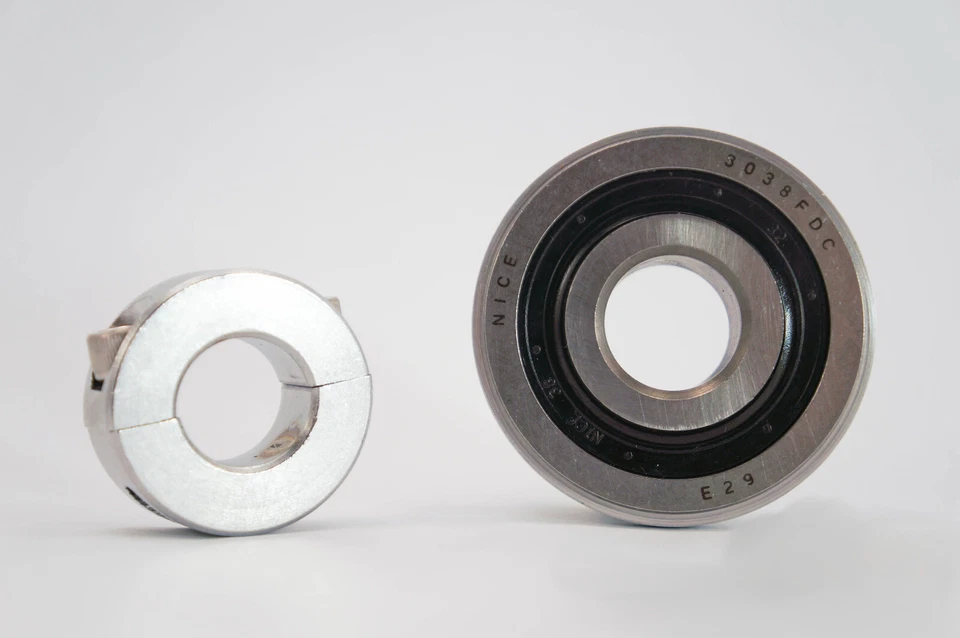 65-73 Mustang Steering Column Lower bearing Retrofit for R&P or Borgeson 3/4" - Image 2 of 4