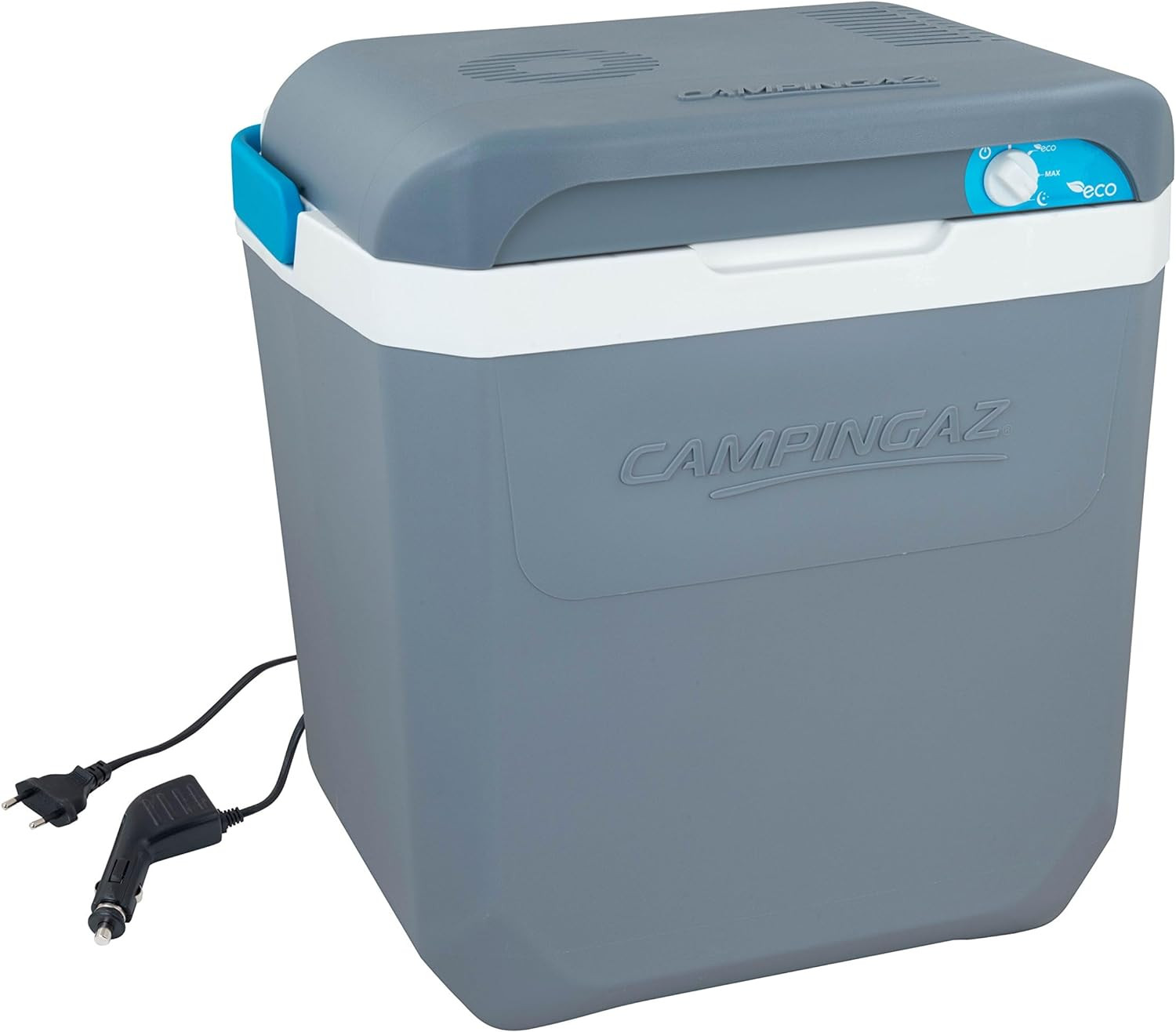 Glacière électrique 12V 230V Powerbox Plus 24L grise voiture camping